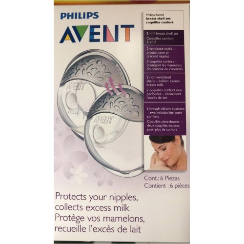 2 Κελύφη Συλλέκτη Στήθους Philips Avent