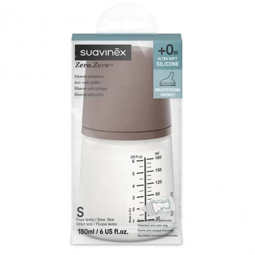 Μπιμπερό Σιλικόνης 180ml Sil Flusso Lento
