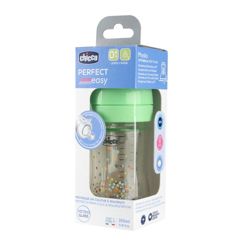 Γυάλινο Μπιμπερό Perfect Easy Σκαντζοχοιράκι 150ml 0+ Μηνών