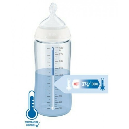 Γυάλινο Μπιμπερό First Choice 240ml 0-6 Mηνών Σε 3 Χρωματισμούς