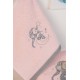 Set of 2 Towels Dreaming Elephant Pink