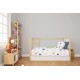 3 Piece Sheet Set Rainbow White-Blue