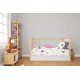 3 Piece Sheet Set Rainbow White-Pink