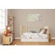 Σετ Σεντόνια Εμπριμέ 3 Τεμ Bebe Countryside White-Mint