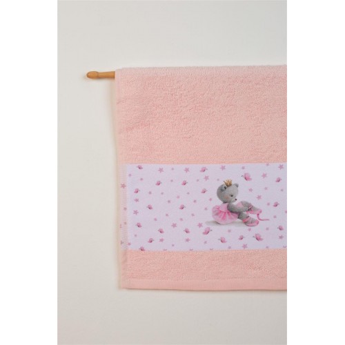 Towel Set 2 Pcs Ballerina Pink