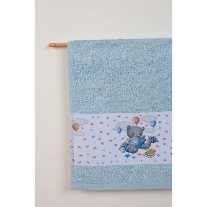 Towel Set 2 Pcs Studying Bear Ciel