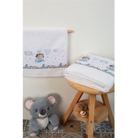Set of Towels 2 Pcs Pilot White