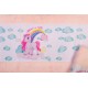 Towel Set 2 Pcs Magic Unicorn Pink