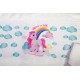 Towel Set 2 Pcs Magic Unicorn White