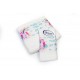 Towel Set 2 Pcs Magic Unicorn White
