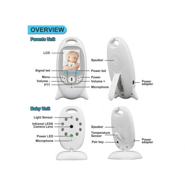 DIGITAL VIDEO BABY MONITOR SDS-3346