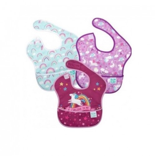Σαλιάρα Superbib 3Τεμ Girl Unicorns Σαλιάρα Superbib 3Τεμ Girl Unicorns