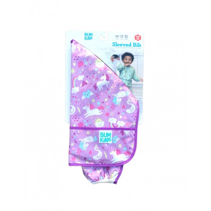 Σαλιάρα Με Μανίκια Unicorns