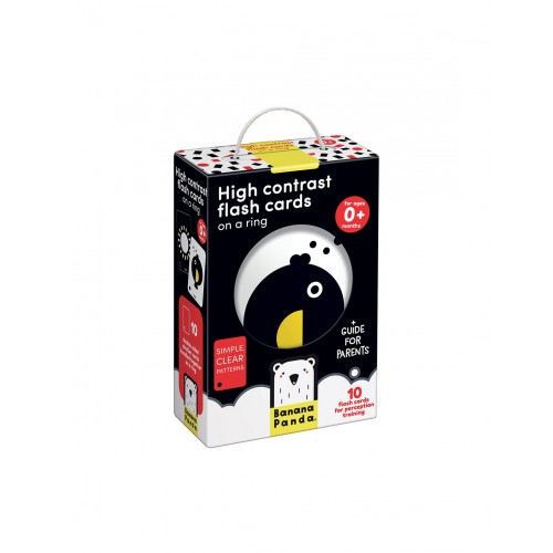 Εκπαιδευτικό Παιχνίδι High Contrast Flash Cards On A Ring Εκπαιδευτικό Παιχνίδι High Contrast Flash Cards On A Ring