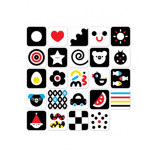 Εκπαιδευτικό Παιχνίδι High Contrast Baby Cards Εκπαιδευτικό Παιχνίδι High Contrast Baby Cards