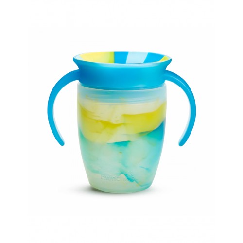 Miracle 360° Plastic Children's Cup With Handles Blue 207ml