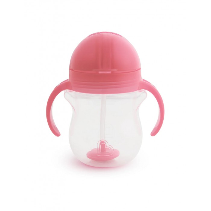 Children's Cup With Handles Tip & Sip Pink 207ml