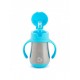 Cool Cat Stainless Steel Thermos Blue 237 ml