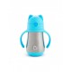 Cool Cat Stainless Steel Thermos Blue 237 ml
