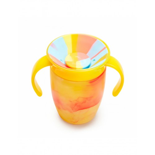 Children's Cup With Handles Miracle 360° Made of Plastic Yellow 207ml