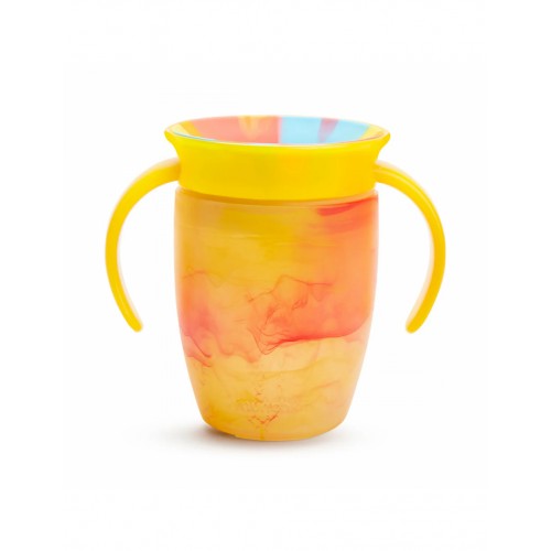 Children's Cup With Handles Miracle 360° Made of Plastic Yellow 207ml