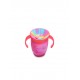 Children's Cup With Handles Miracle 360° Made of Plastic Purple 207ml