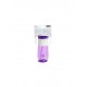 Flip & Go Silicone Kids Water Bottle With Straw Purple 355ml