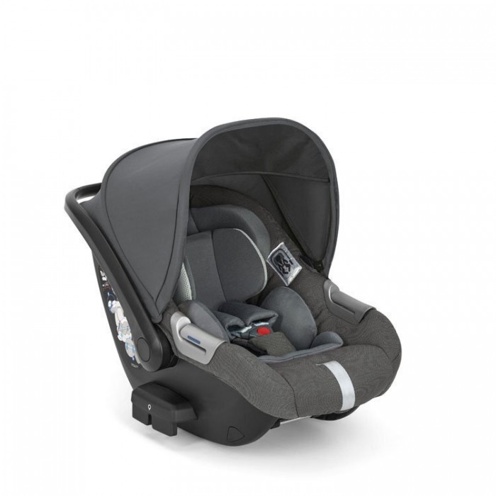 Πολυκαρότσι Aptica Quattro Velvet Grey Με Κάθισμα Darwin Infant Recline