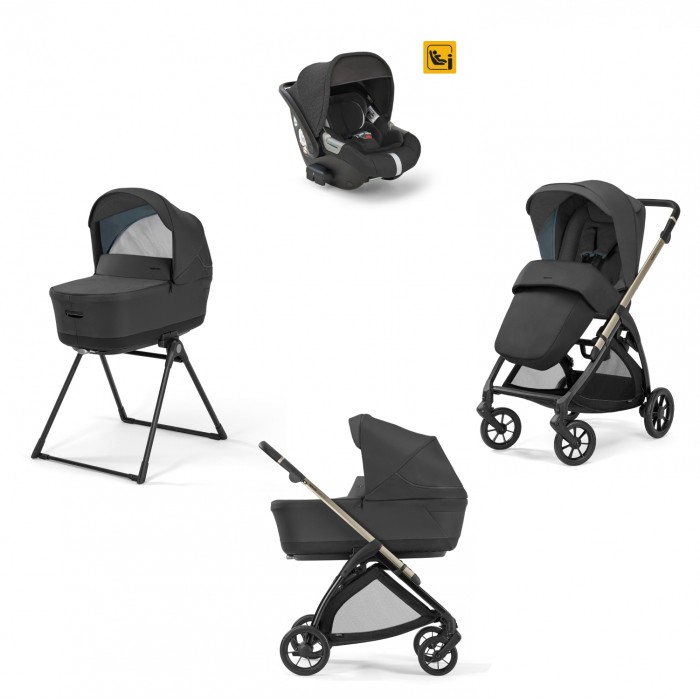 Πολυκαρότσι Electa Upper Black Quattro System Darwin Infant