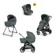 Πολυκαρότσι Quattro Aptica Emerald Green Darwin Infant