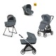 Πολυκαρότσι Electa Quattro Union Grey Darwin Infant