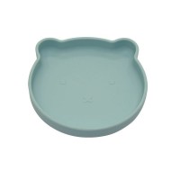 B-Suction plate Bear Blue