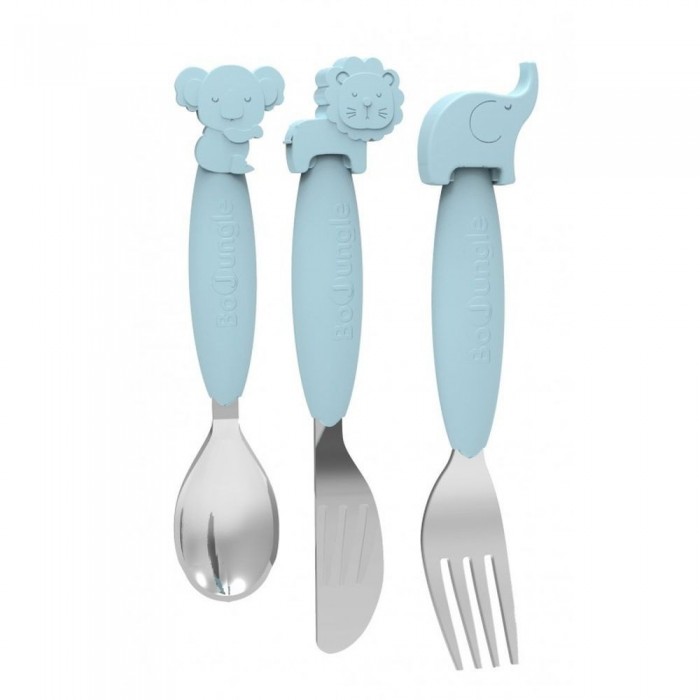 Bo Jungle B-Spoon Set Metallic Blue