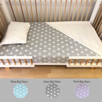 Sheet Set 2 pcs 160x120cm And 1 Pillowcase Blue