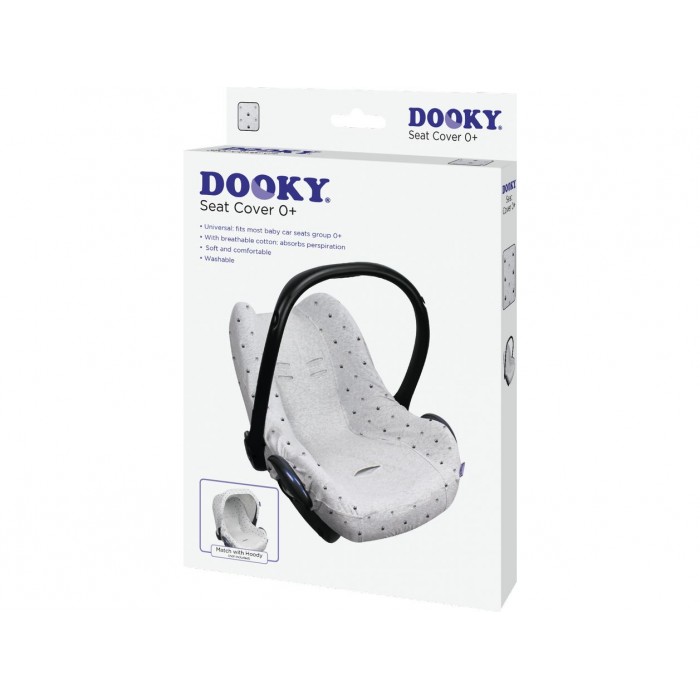 Seat Cover Κάλυμμα Για Car Seat Grey Crowns