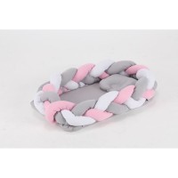 Braid Bednest Βρεφική Φωλιά Pink