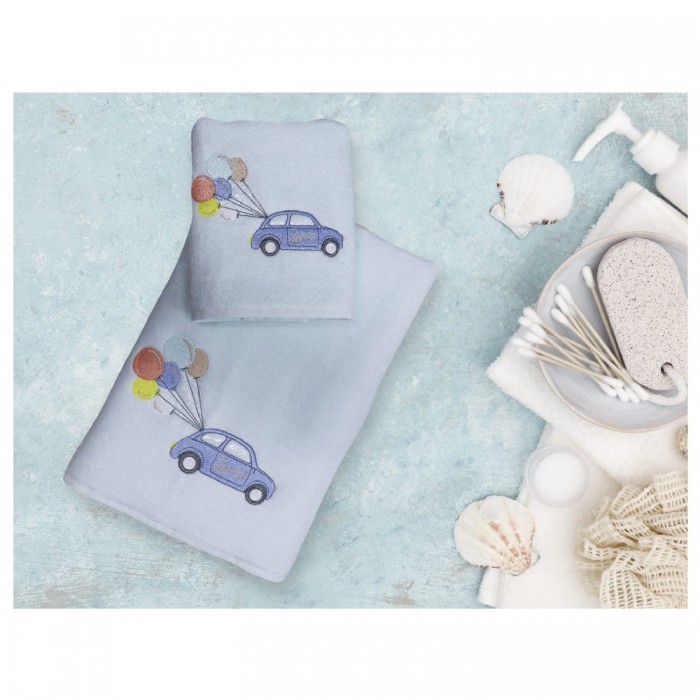 Towel set Driven Blue 2τεμ.