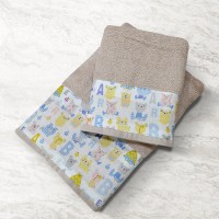 Towel set Rudy Ciel-LGrey 2pcs.