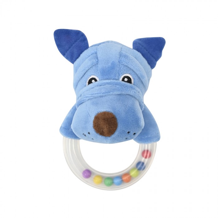 Κουδουνίστρα Rattle Ring Dog Blue