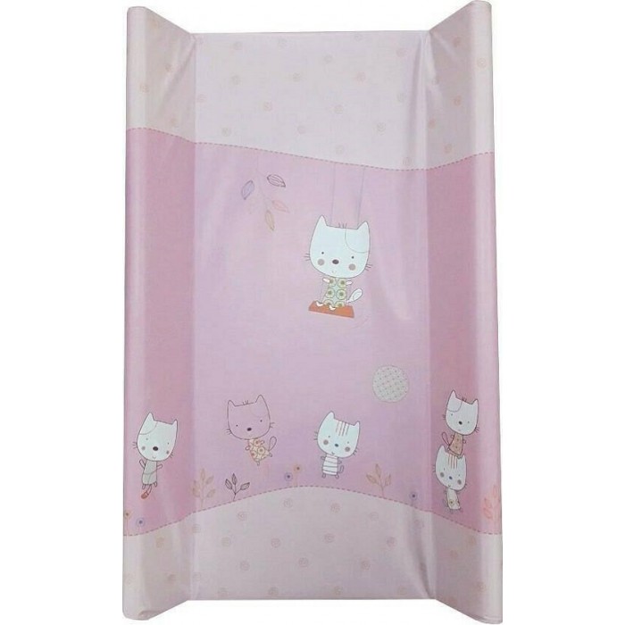 Hard Diaper Changing Mat 50x80 Pink