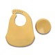 Silicone Feeding Set 2 Pcs Natural Yellow