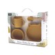 Silicone Feeding Set 4 Pcs Natural Yellow