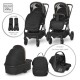 Baby Stroller Aria 3 Σε 1 Black