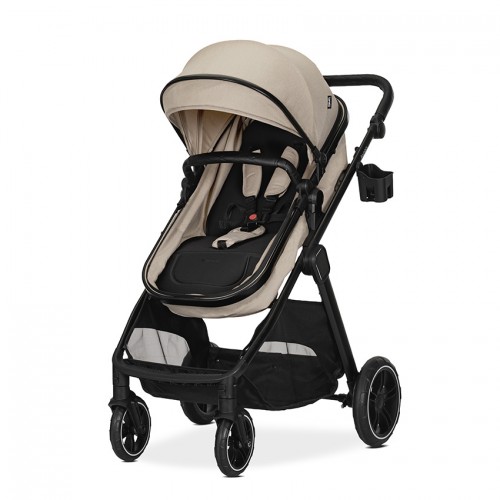 Baby Stroller  2 In 1 Aspen Cappuccino With Transformable Seat