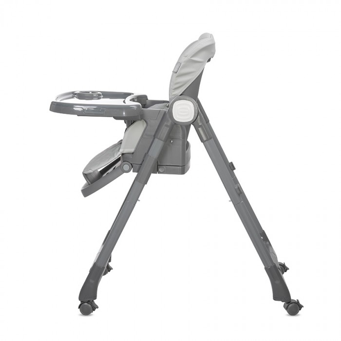 Καρέκλα Φαγητού 3 Σε 1 Chef Grey Leather+Δώρο