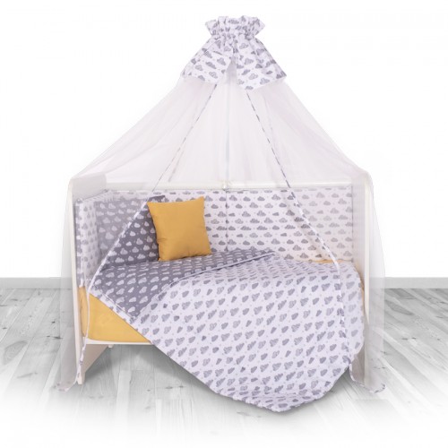 Σετ Προίκα JOY 6 Τεμαχίων Gray Clouds