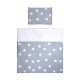 Σετ Λίκνου First Dream Ranforce Blue Grey Mist Stars