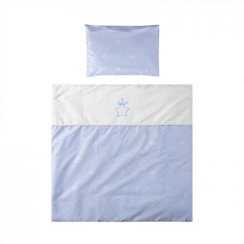 Σετ Λίκνου First Dream Ranforce Bear Blue
