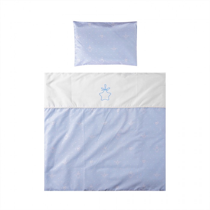 Σετ Λίκνου First Dream Ranforce Bear Blue