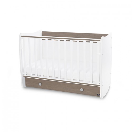 Κούνια Πολυμορφική Bed Dream White / Coffee 60x120